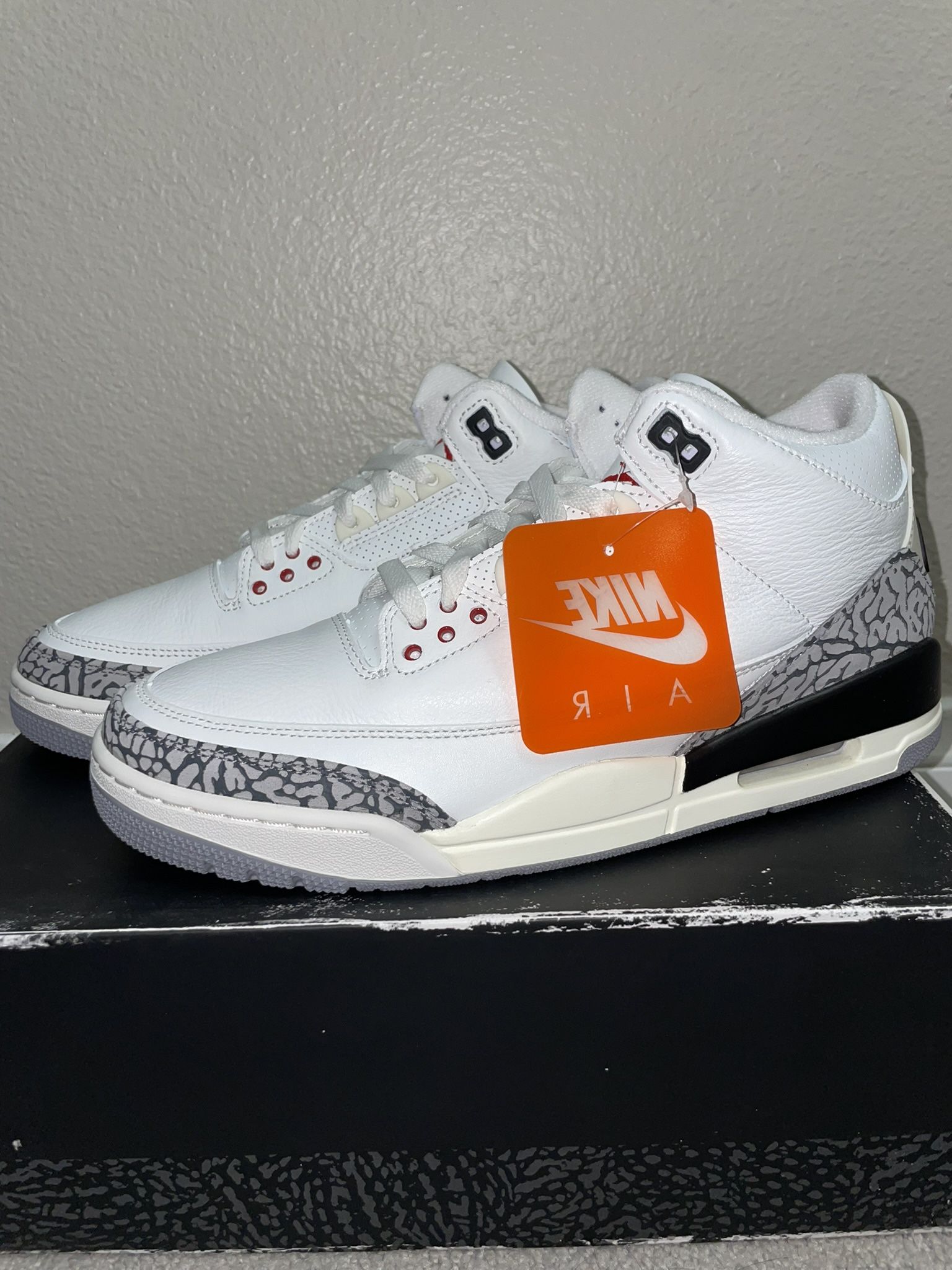 Jordan 3 Retro White Cement Reimagined Size 9.5 , 11 , 12 New