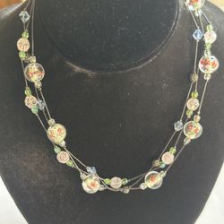 Dabby Reid Three Strand Necklace.
