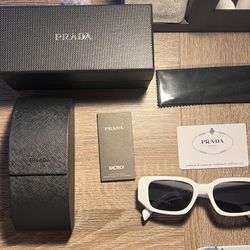 White Prada Pr17 Brand New