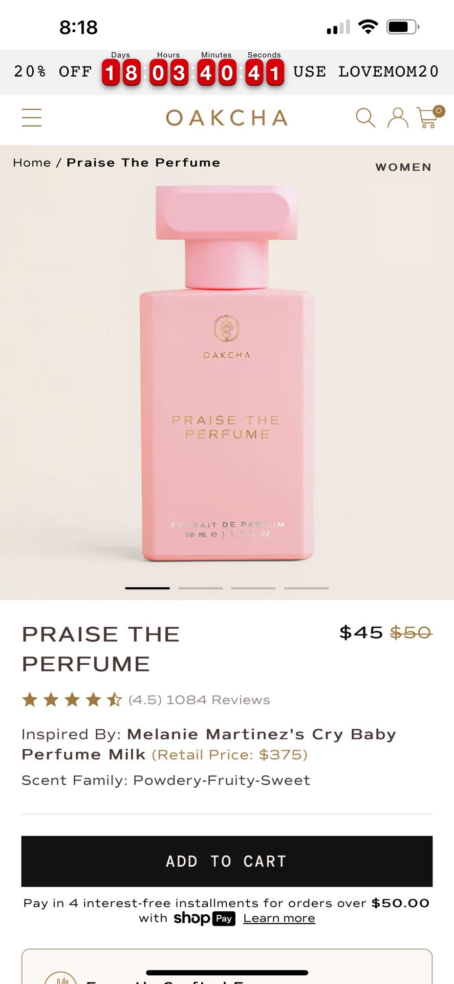 Oakcha Praise the Perfume 
