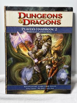 Dungeons & Dragons Player's Handbook 2 Hardcover 4th Edition