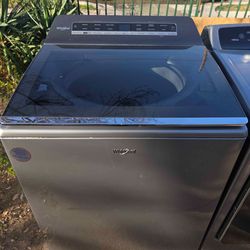 Whirlpool washer with removable agitator xl and dryer electric set