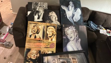 Marilyn Monroe Painting set