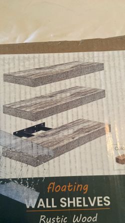 Sorbus floating wall shelves