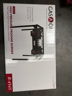 NEW GasOne B-6565 2-Burner High Pressure Propane Stove