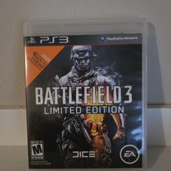 PS3 Game- BATTLEFIELD 3 Limited Edition