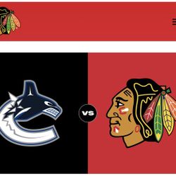 Blackhawks Vs Canuck Tickets 2