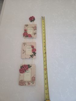 Vintage Hanging Picture Frames - set of 2