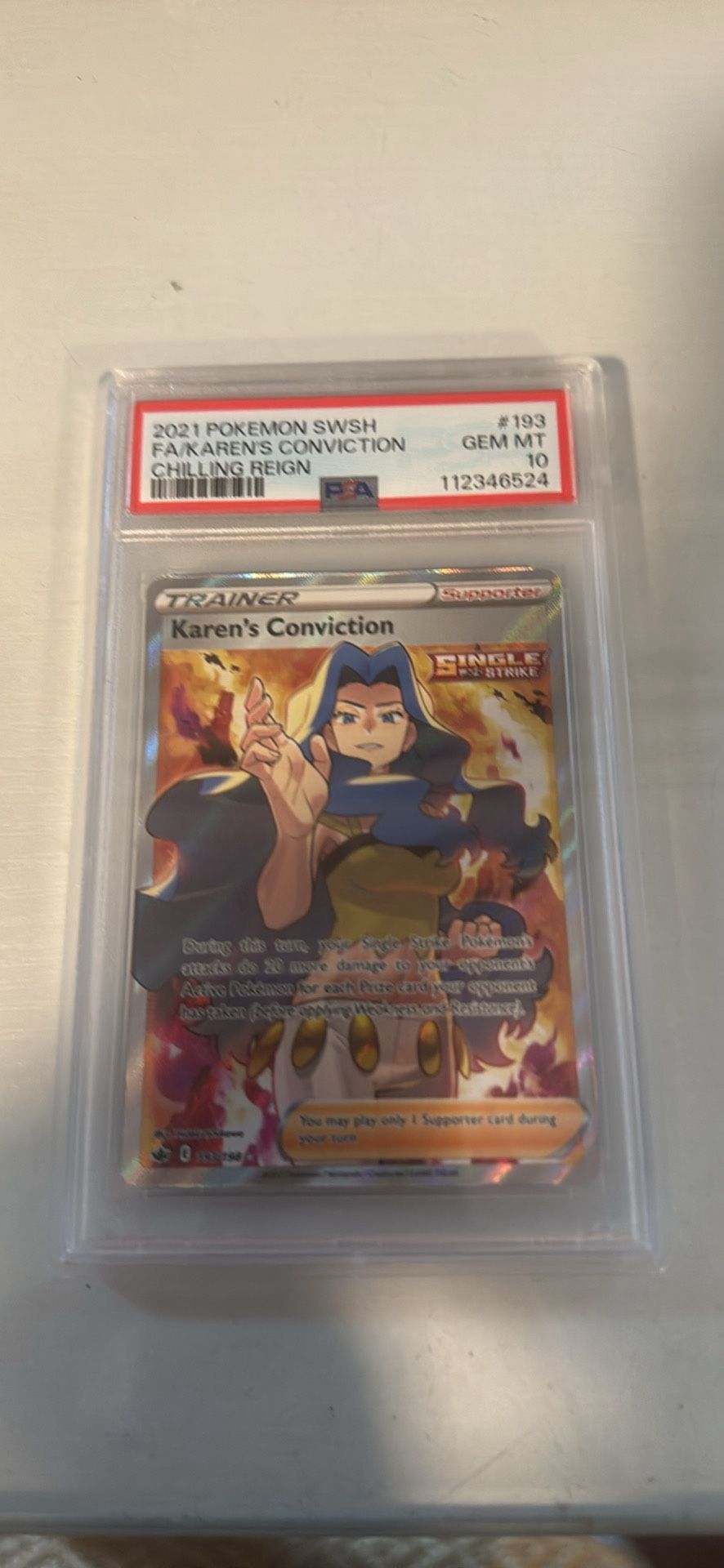 Psa 10 Karen’s Conviction 193