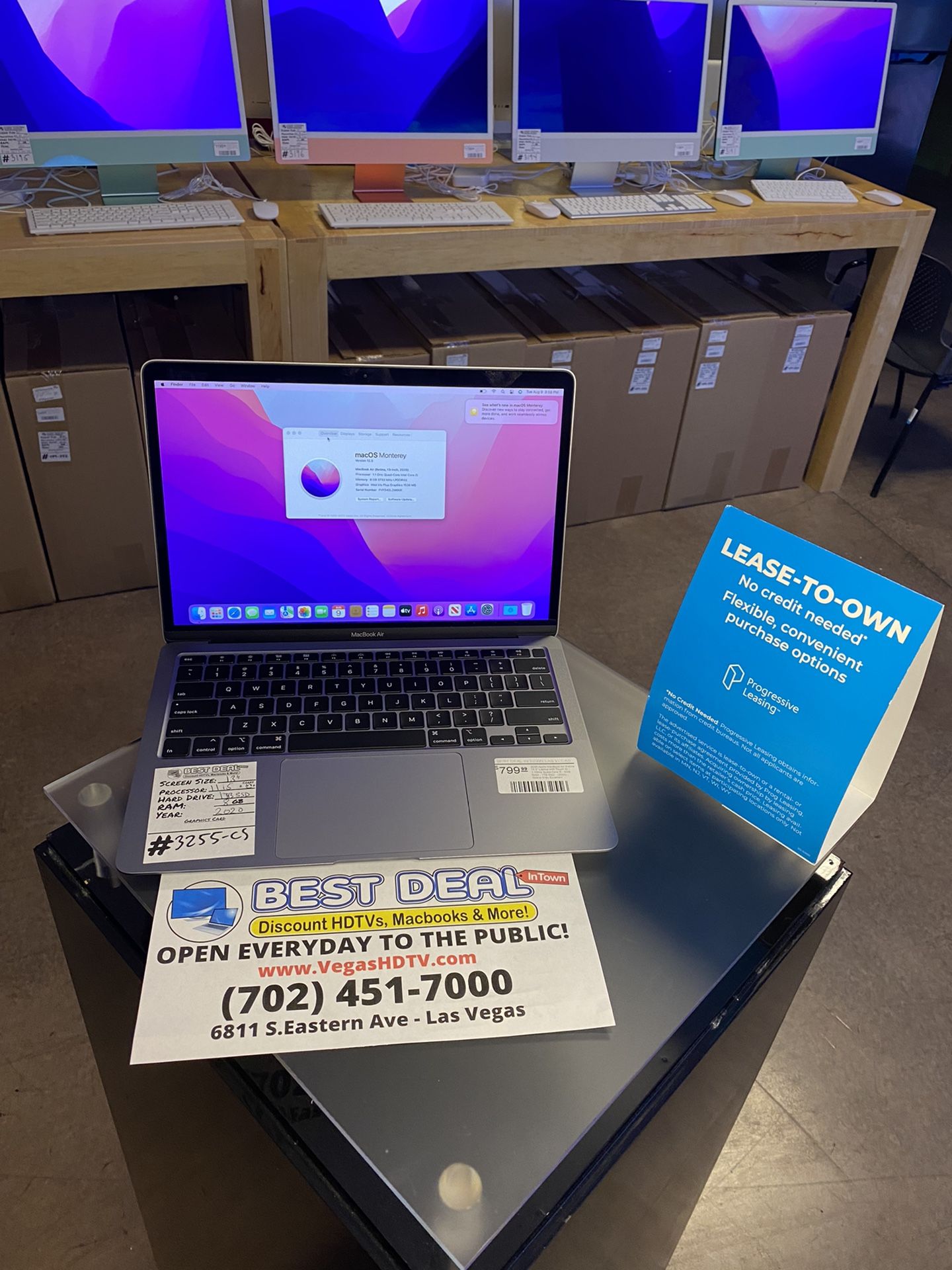 13” Apple Macbook Air Retina Display Intel i5 1TB SSD 8GB RAM