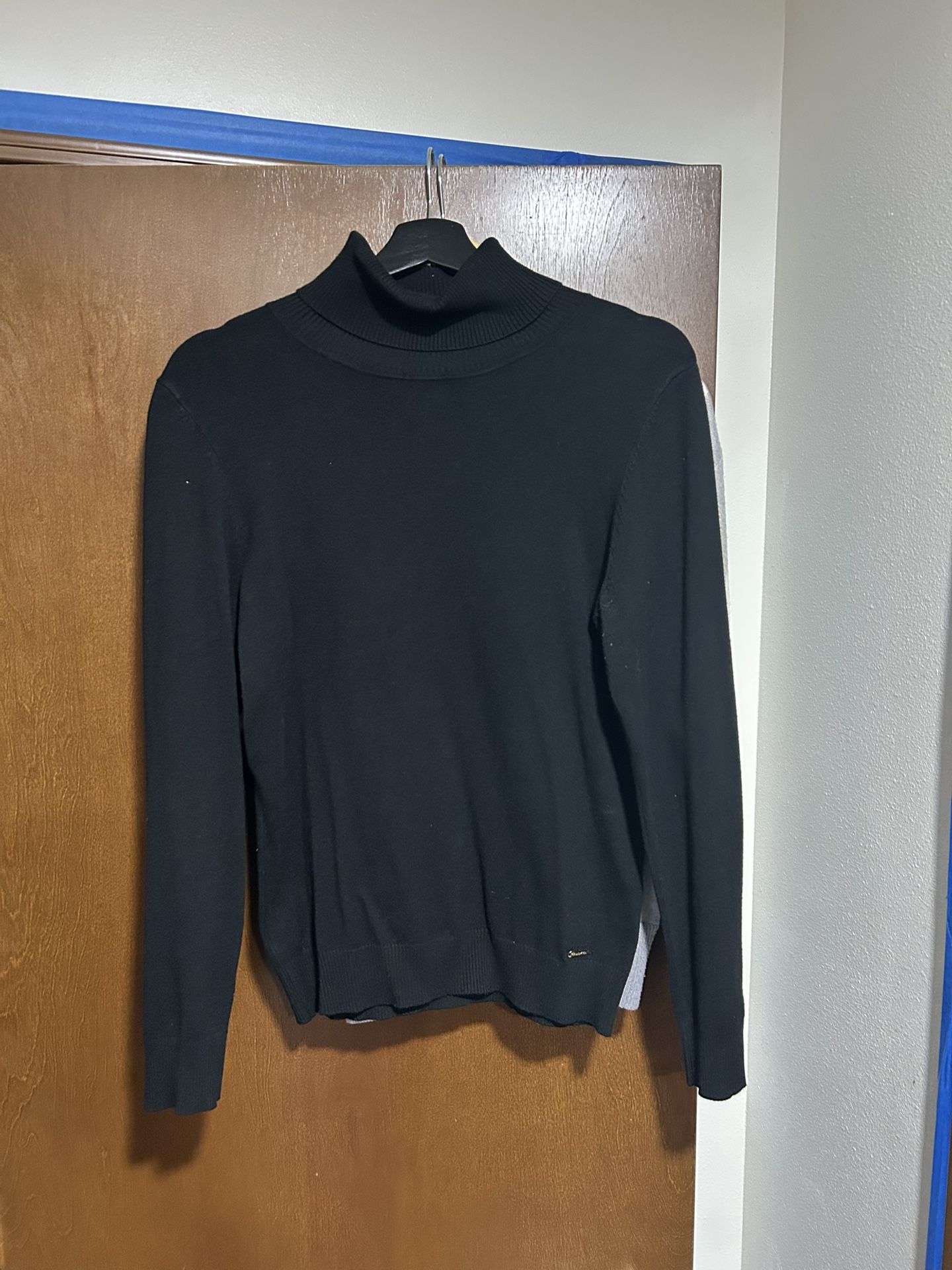 Calvin Klein Black Turtle Neck Sweater 
