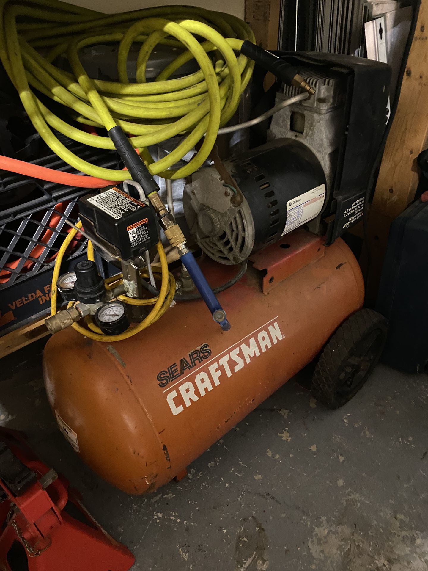 Craftsman Air Compressor And Hose!