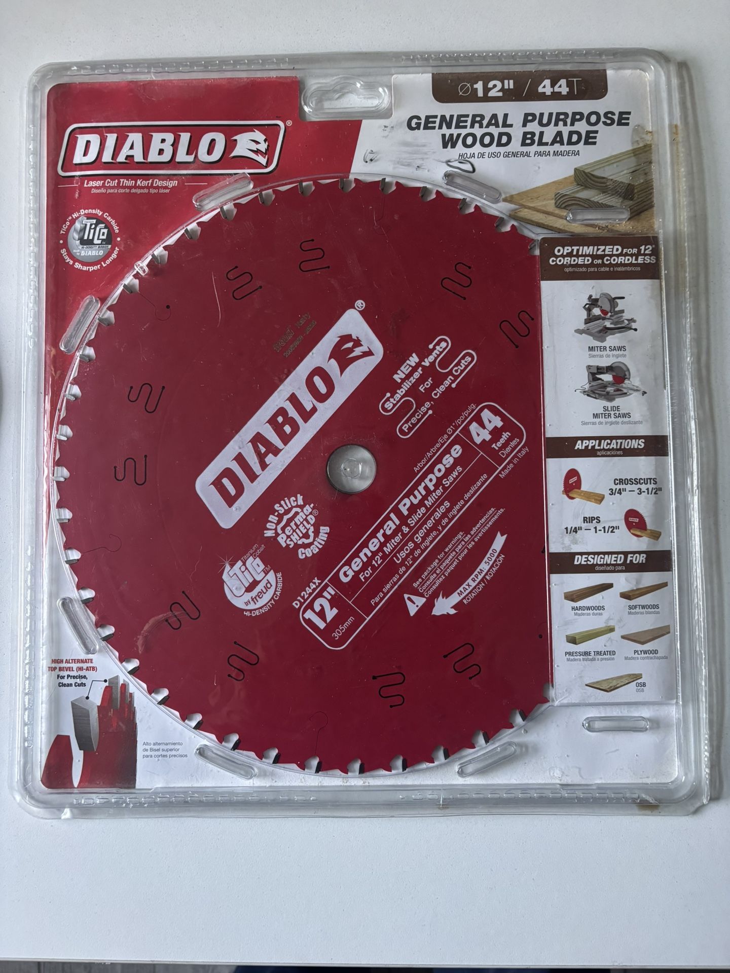 Diablo Blade New 12 Inch