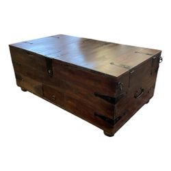 Crate and Barrel Taka Coffee Table