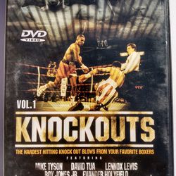 Knockouts: Vol. 1 - DVD RARE - The Hardest Hitting Knock Out Blows From Your Favorite Boxers