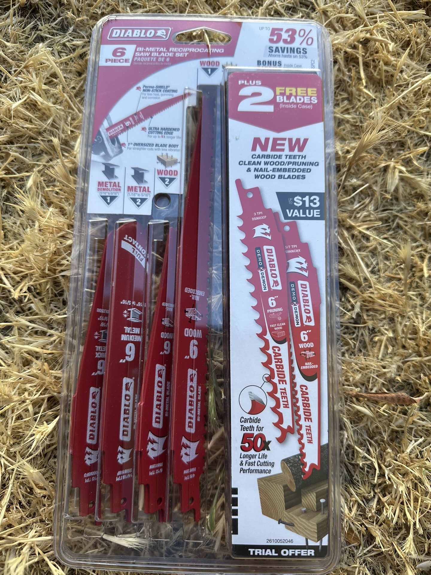 Diablo Saw Blade Set 