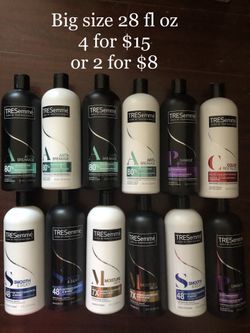 Big Size 22 fl oz Tresemme Shampoo & Conditioner 2 for $8 or 4 for $15