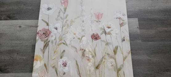 Floral Canvas Wall Art