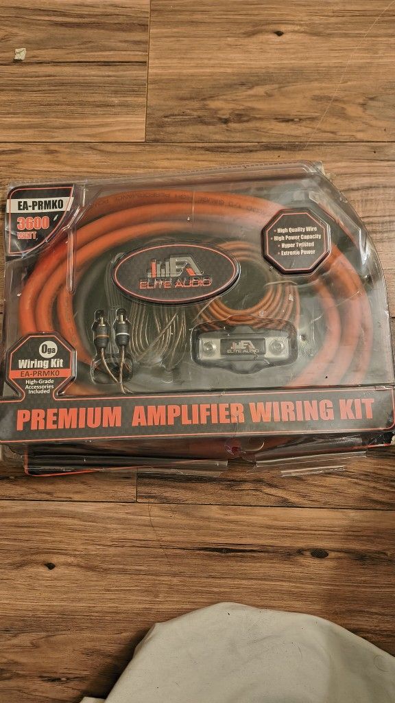 Elite Audio EA-PRMK0 Elite Audio Premium 0 Gauge Amplifier Kit