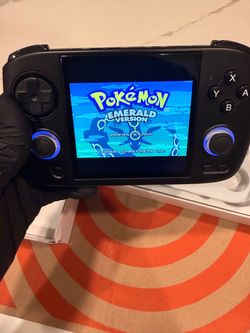 Anbernic RG Cube XX HandHeld Black. Add popular Pokemon Games