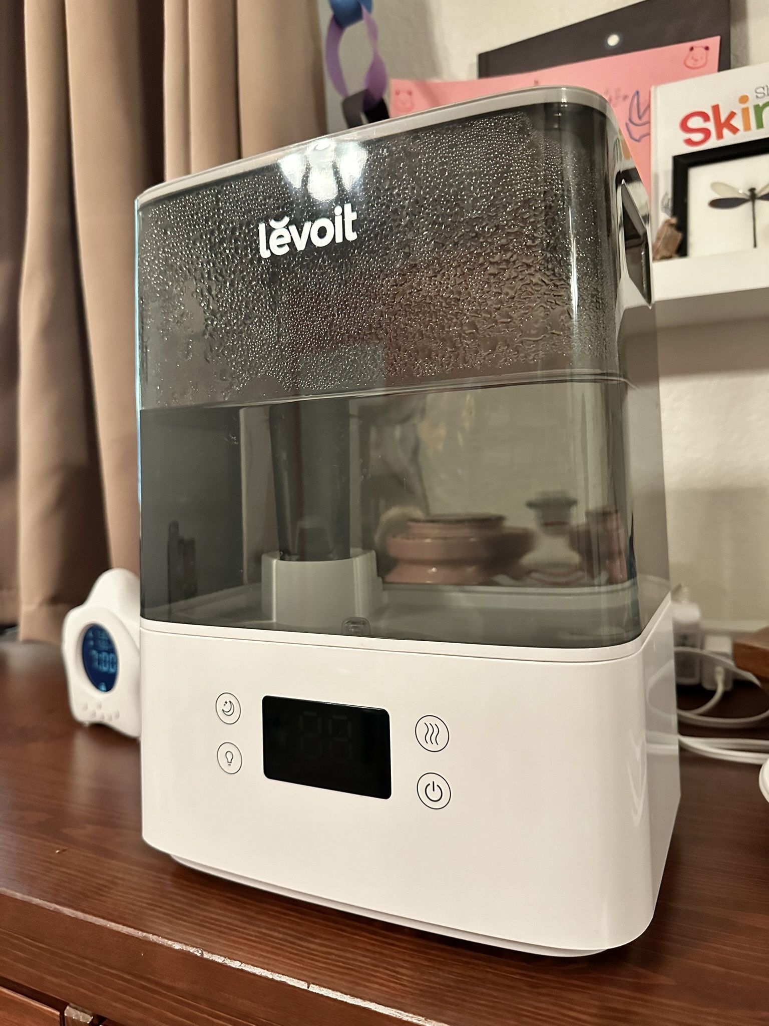 LEVOIT Smart Humidifiers for Bedroom Large Room Home,(6L) Cool Mist Top Fill Essential Oil Diffuser