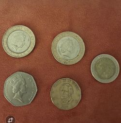 Coins from different country and excellent condition