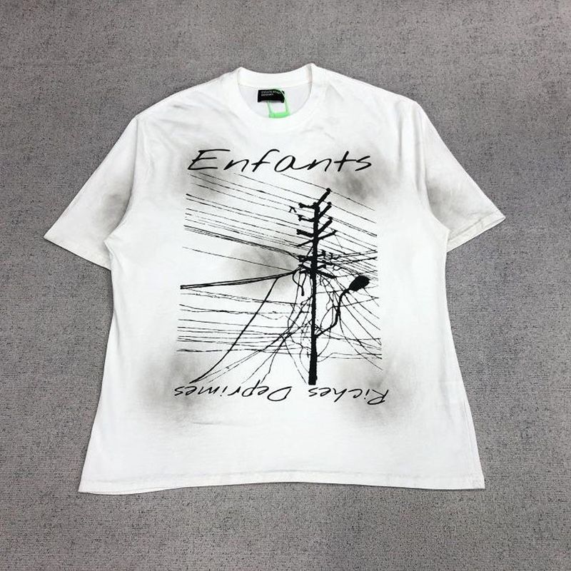 Enfants Riches Retro Washed Wire Short Sleeves