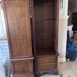 Wood Hutch/ Shelf