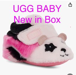 Baby Shoes NEW UGG Baby Infant Bixby Panda Slippers Uggs