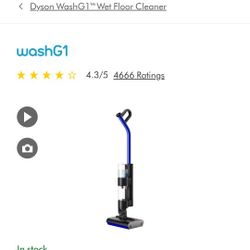 Dyson Wash G1 Used 