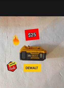 DeWalt battery tools