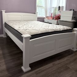 Queen Bed And Mattress 
