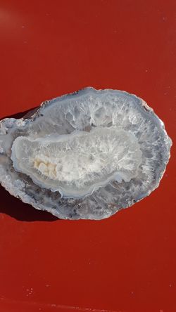 POLISHED AGATE GEO SLICE