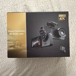 Three Channel 4k Dash Cam