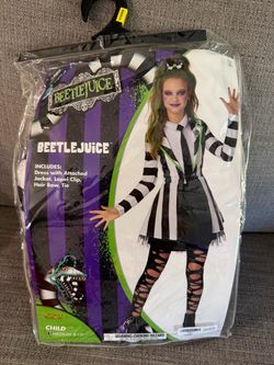 Beetlejuice Halloween costume - girls