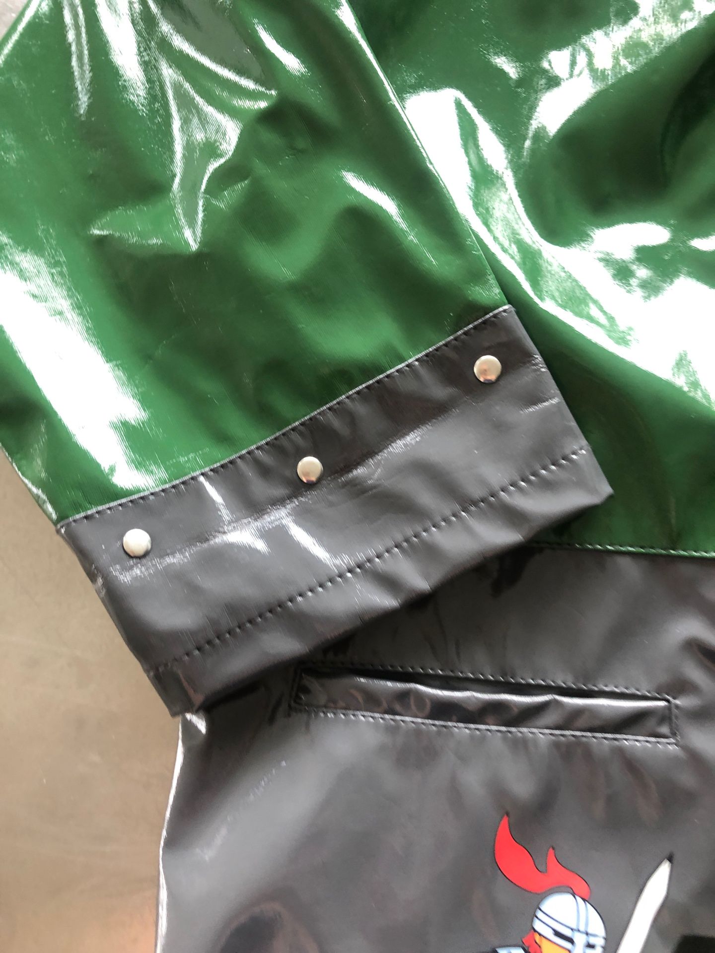 Rain jacket coat knight and dragon 5/6 T