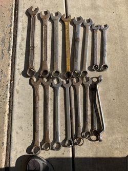 Variety of 16 combination wrench’s ( 13/16 To 1 5/16