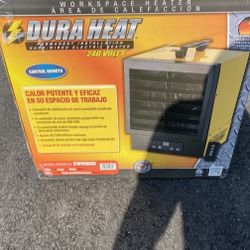 Duraheat garage heater indoor advanced high output 10,000 watt 34,120btu 1500sq.ft New