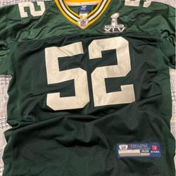 Clay Matthews Packer Jersey - Super Bowl Logo