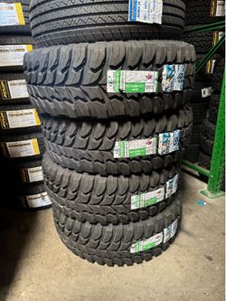 35x12.50r17 Crosswind MT 4 New Tires Installed and balanced