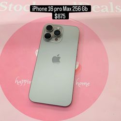 Apple - iPhone 16 Pro Max 256 gb Unlocked 