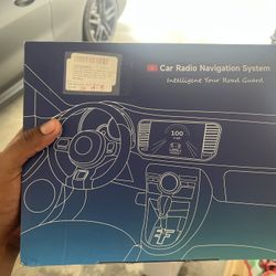 Car radio navigation system