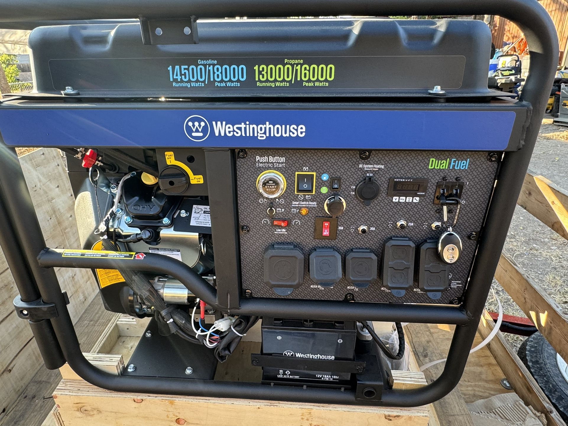WGen14500DF Generator - Dual Fuel