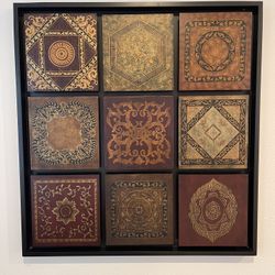 Bombay Company Baroque Moorish Wall Art