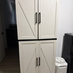 Farmhouse Storage Cabinet – 72” Tall – Good Condition