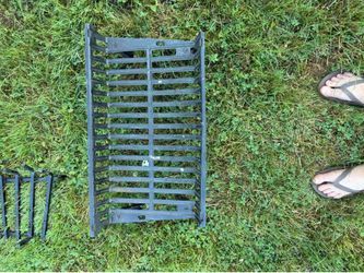 CAST IRON FIREPLACE GRATE