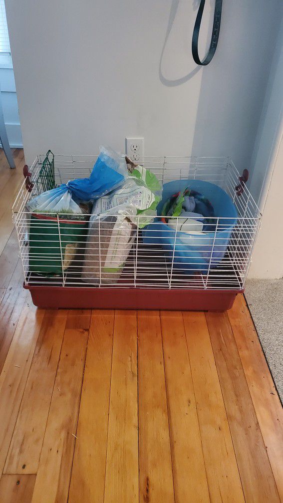 Companion Cage, Perfect For Hampsters Or Guinea Pigs