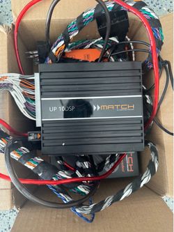 Audiotec Fischer Match UP10 DSP w/ BMW X5 hk harness