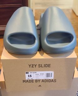 Adidas Yeezy Slide Slate Marine (Gray) Size 16