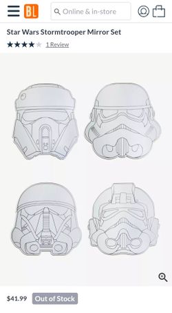 Star Wars Stormtrooper Mirror Set